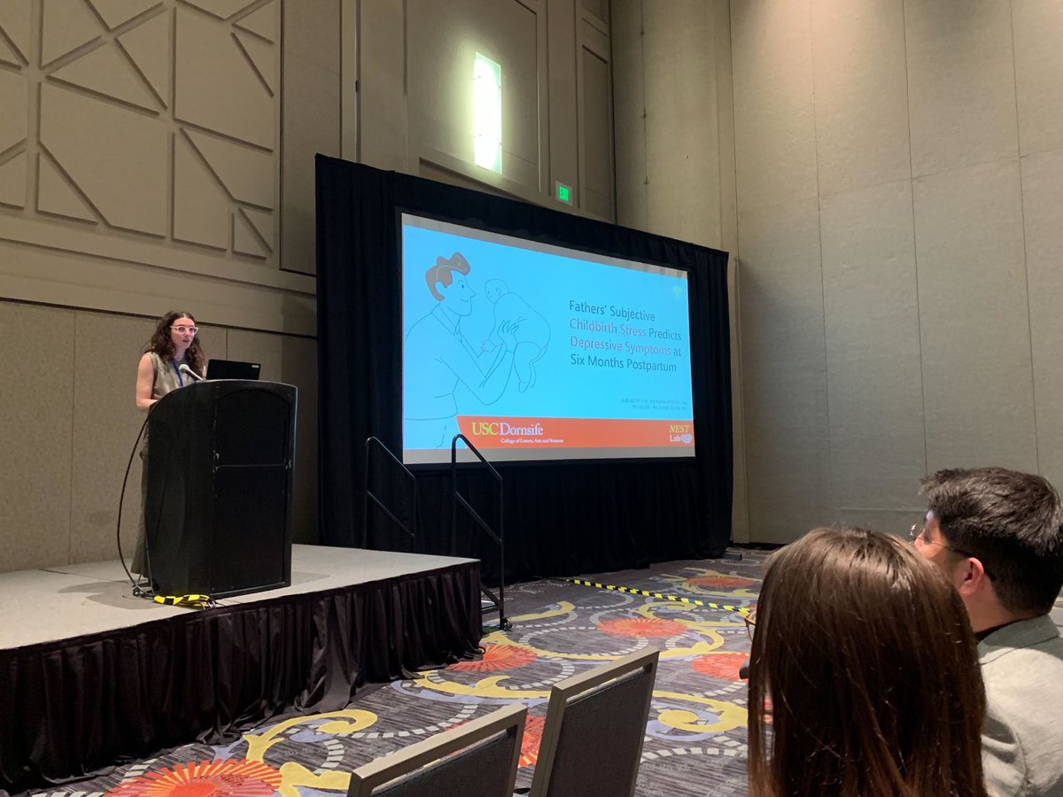 Yael Waizman (@ywaizman) on Twitter photo <a href="/lizzieaviv/">Lizzie Aviv</a> crushed not one, but two symposiums at #SRCD2023! Her talks were on father’s subjective childbirth stress predicting depressive symptoms at 6M postpartum, and how division of infant care impacts parents’ relationship satisfaction across the transition to parenthood 👩🏻🔬 <a href="/lizzieaviv/">Lizzie Aviv</a> crushed not one, but two symposiums at #SRCD2023! Her talks were on father’s subjective childbirth stress predicting depressive symptoms at 6M postpartum, and how division of infant care impacts parents’ relationship satisfaction across the transition to parenthood 👩🏻🔬