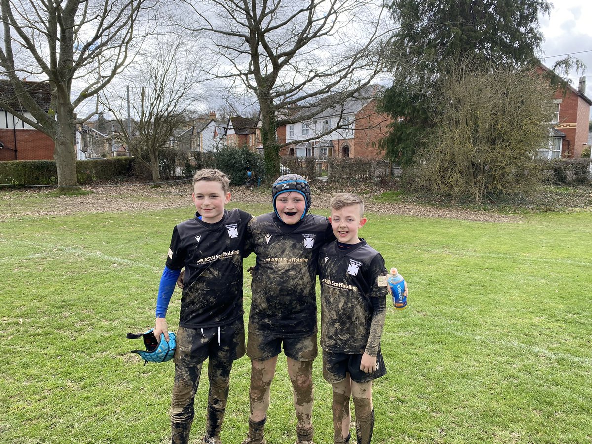 Trebanos15s's tweet photo. Super proud of these three Harrison, Jenson &amp; Olly. Represented @NeathSchoolsU11 today in the DC Thomas Bowl Semi finals and we have booked at date in the Principality stadium next month in the Cup Final @TrebanosRFCJuni @TrebanosRugby https://t.co/DRQRK2VFHl
