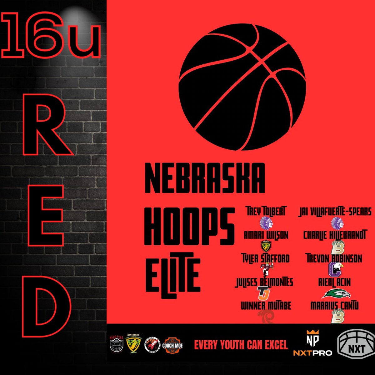 EYCE is excited to present our rebranded collaborative, ELITE Summer Basketball program: NHE

We will also have:
13u / 15u NHE 
12u / 13u NE Brothers Elite

On a mission to #RecreateTheCulture