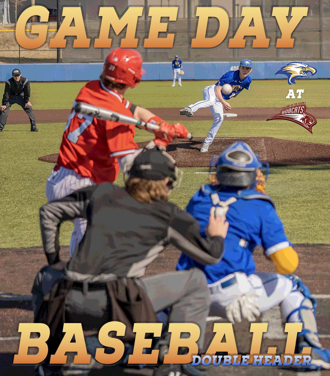 Baseball takes on College of the Ozarks on the road today at noon! 
Watch Live - portal.stretchinternet.com/cofo/