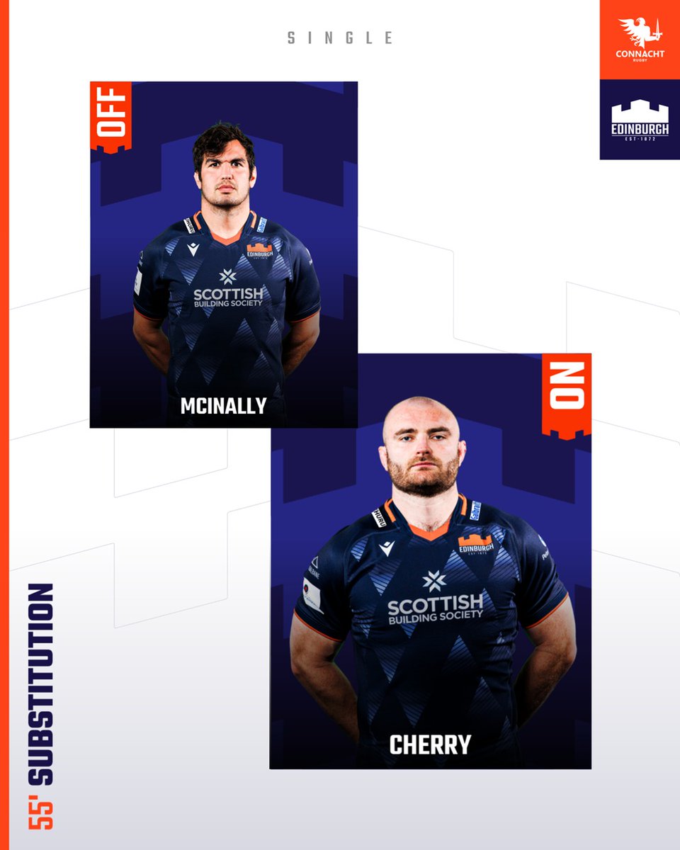 EdinburghRugby's tweet photo. 57' Cherry on at hooker.
📱: https://t.co/FbvIuFjHfu
#CONEDI | 🦅 27-19 🏰 https://t.co/7h7If8KX7K