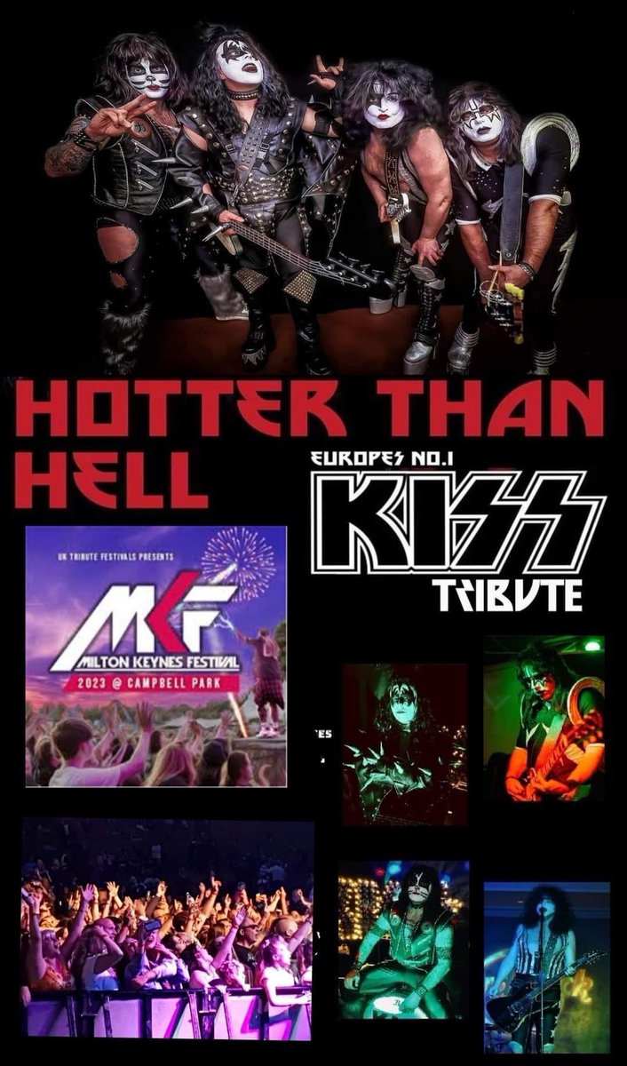 MKF....Hotter Than Hell   ...  .MKF Milton Keynes We are back for August Bank Holiday... with Tickets still at only an unbelievable £11 this is a festival not to be missed... on sale Now dont miss out ! m.ticketline.co.uk/mkf#bio