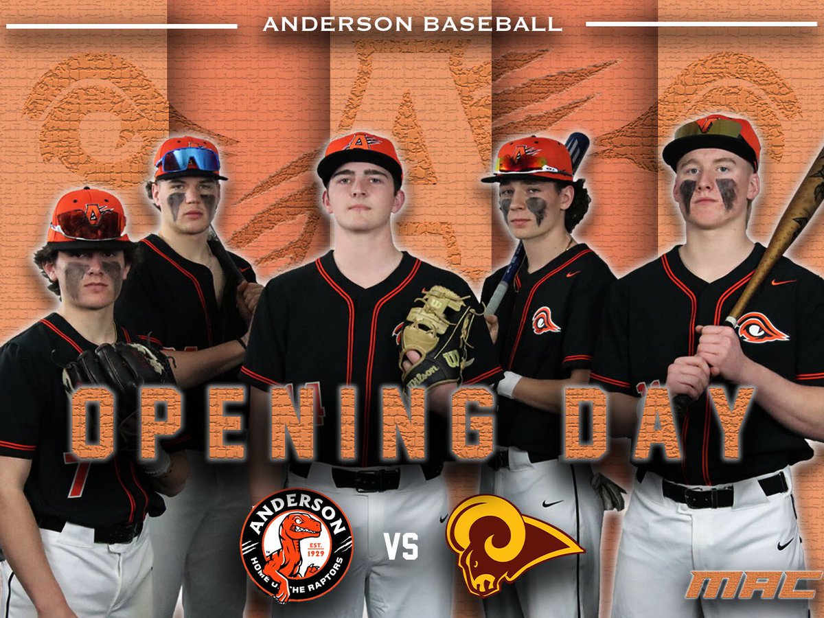 mac_ahs's tweet image. Our baseball team is kicking off their season today‼️ The game is at Ross high school @1. Come out to support and good luck‼️
@AndersonRaptors @AHSRaptorsAD @AHSRowdies @AHSRaptorsBase