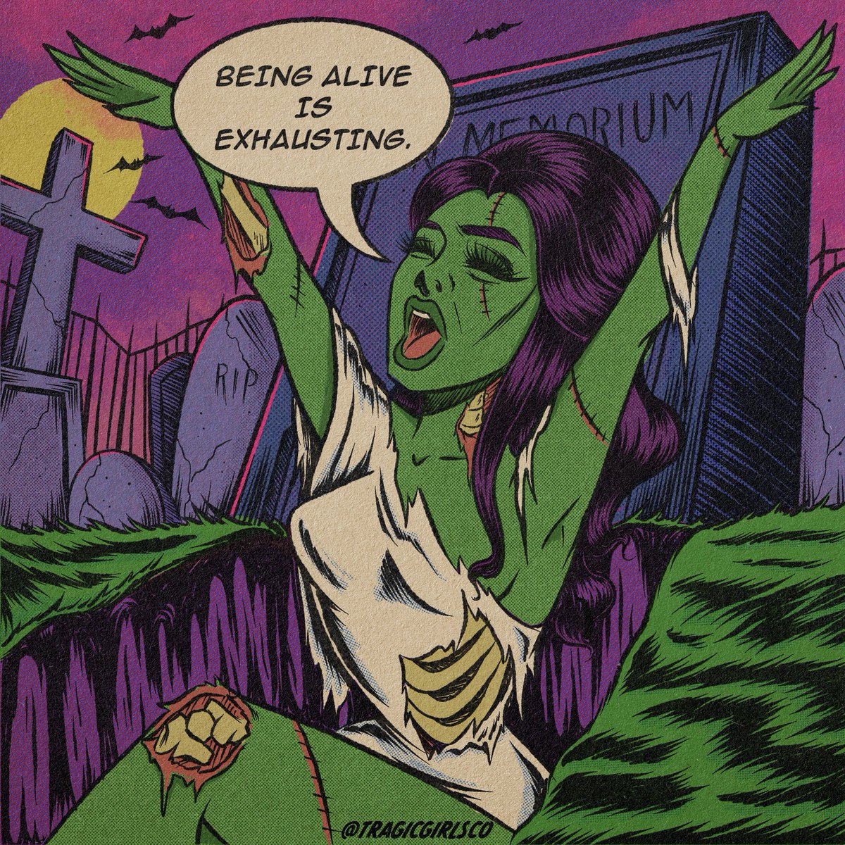 Utterly feeling this lately ☠️