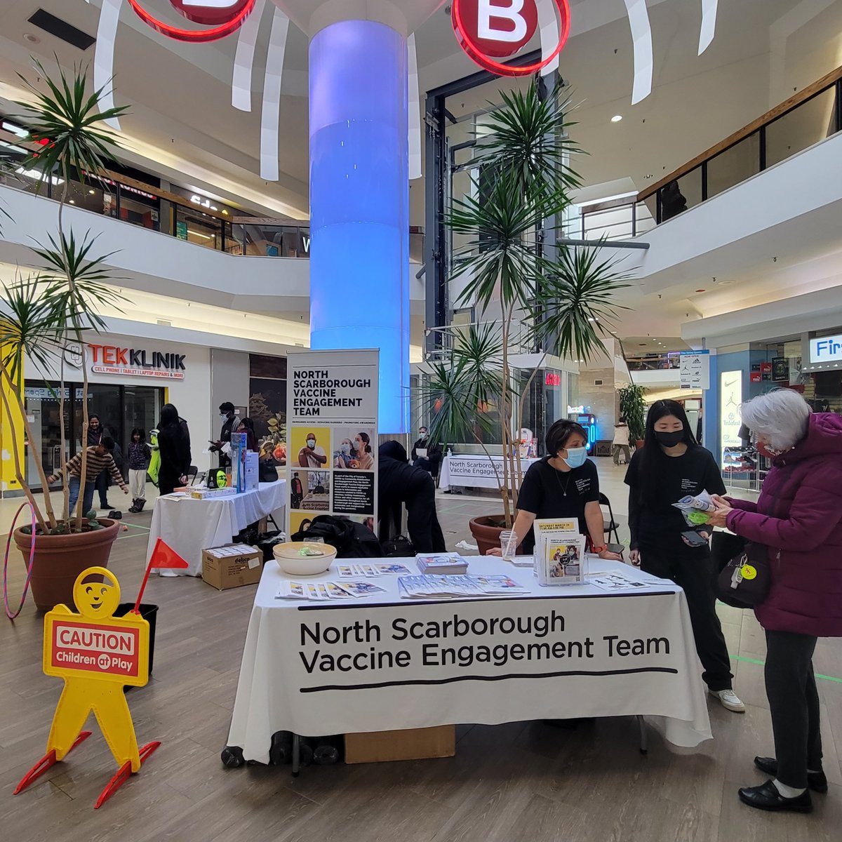 NorthScarbTO's tweet photo. Join us for our Kids' Fitness Challenge @Bridlewood_Mall today! https://t.co/EXhTZAUpzp