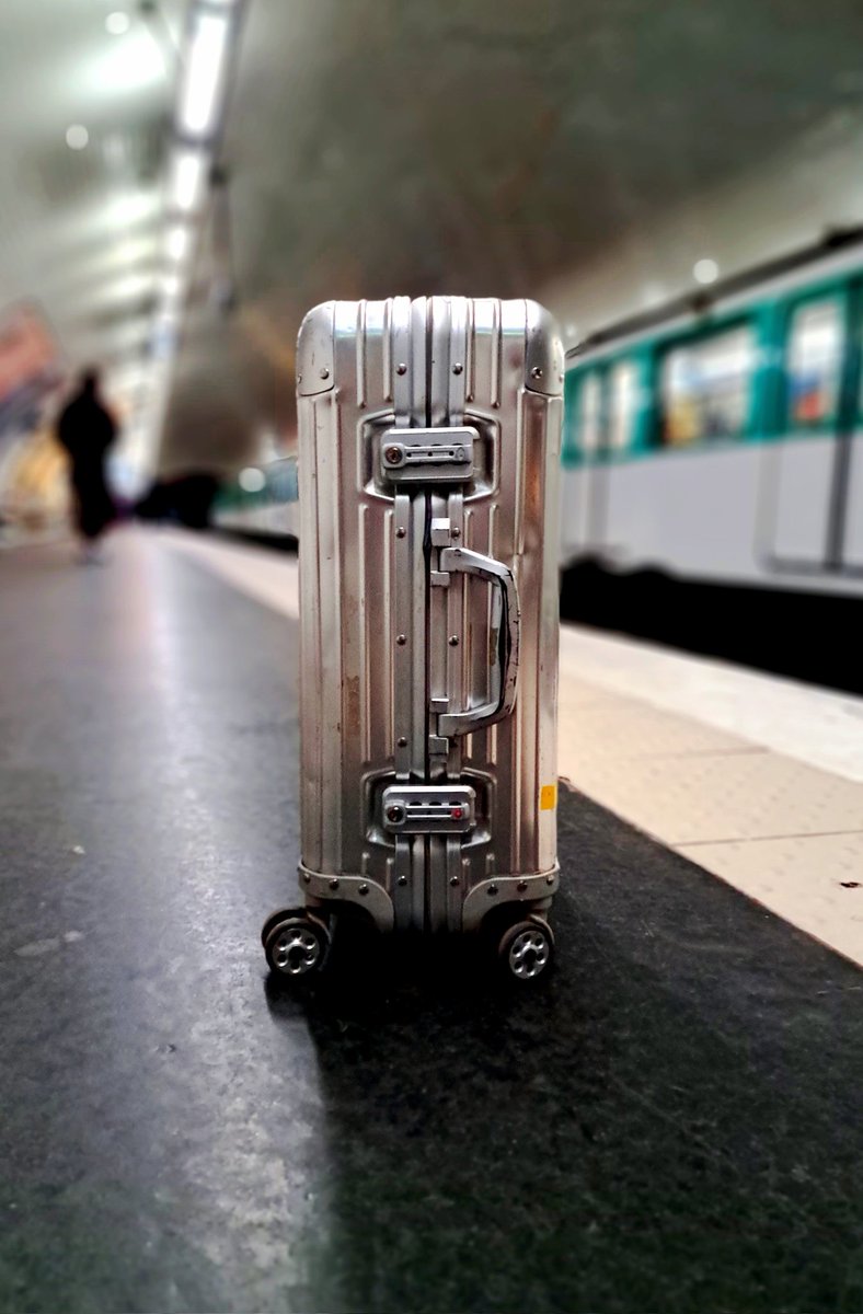 HopwoodMedia's tweet image. It&apos;s #Mycaseandme moving through the #Paris Metro, here for a few days shaping the stage for @AUTONOMY Mobilty World Expo 2023 #AMWE2023 #mobility #AMWE