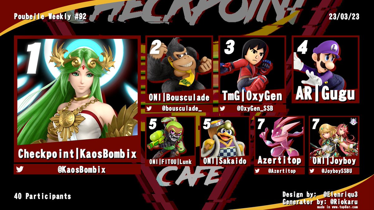 SSBClermontFd's tweet photo. Jeudi c'est @KaosBombix qui s'est imposé lors de la 92ème édition de la Poubelle Weekly, signant sa première victoire depuis près d'un an. 

Kaos n'est peut-être pas finito ? https://t.co/6YrbDpxnWe