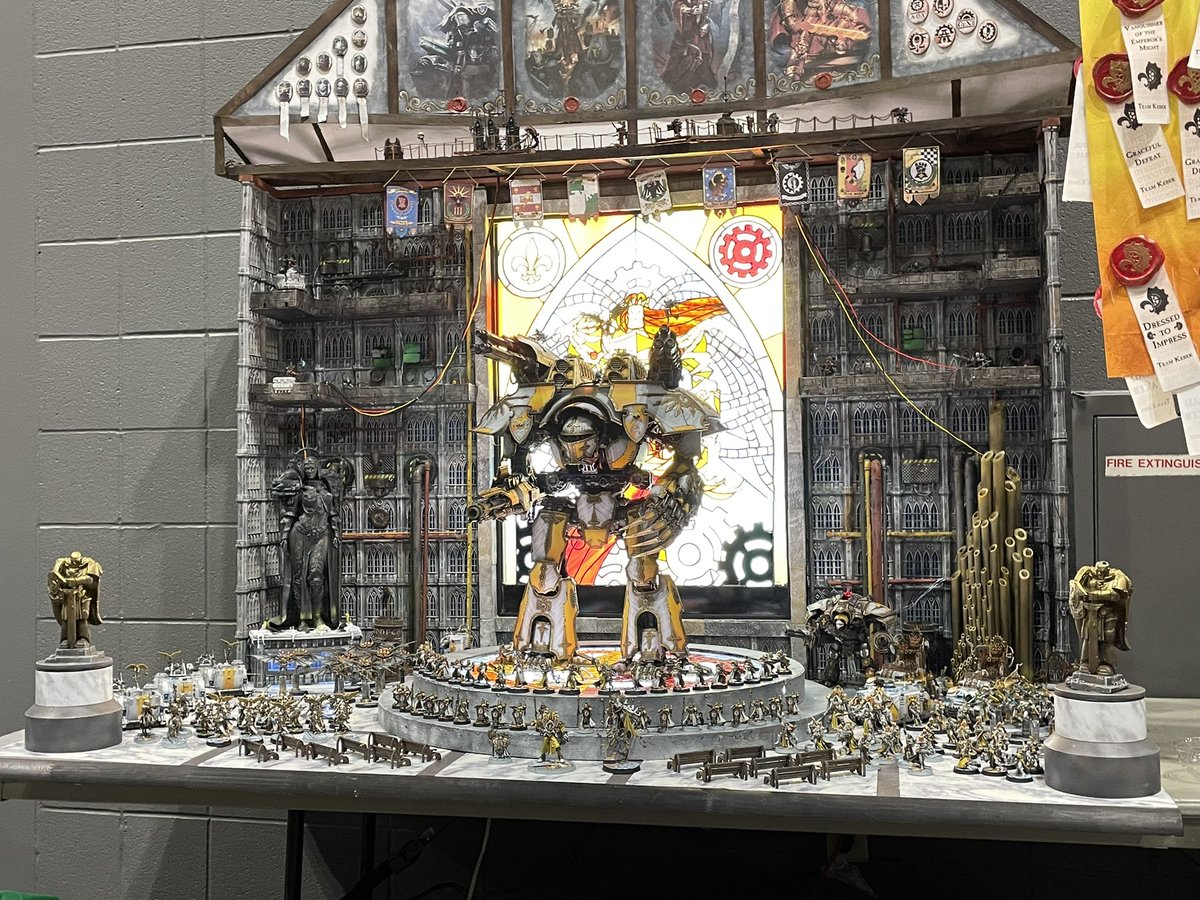 40kRadio's tweet photo. Our very own @Daniora and @jfdubeau are in the @AdeptiCon 40K Team Tournament 

#Adepticon2023 #WarhammerCommunity #40k https://t.co/pHE87n4keZ