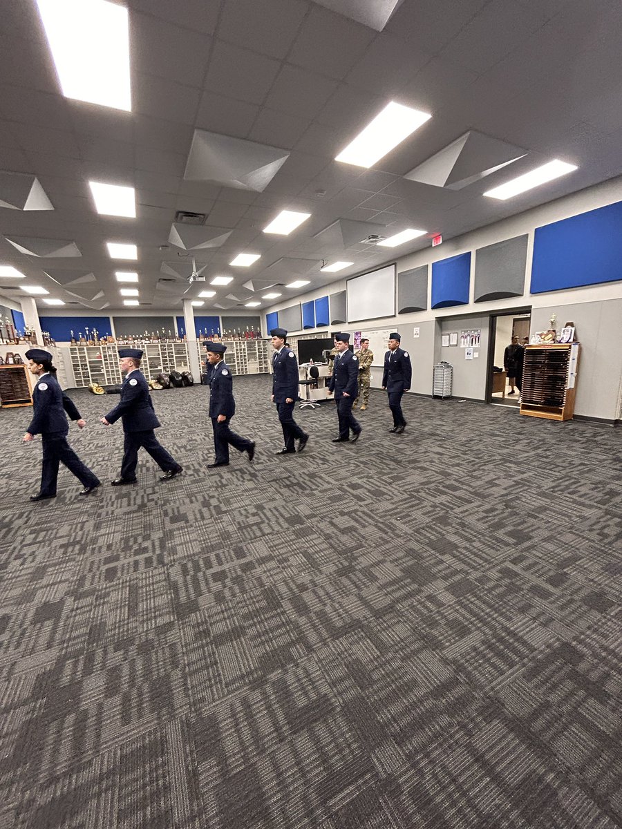 RHS_AFJROTC's tweet photo. We are kicking today’s drill competition off.  Stay Tuned! https://t.co/sc02PqBzqq