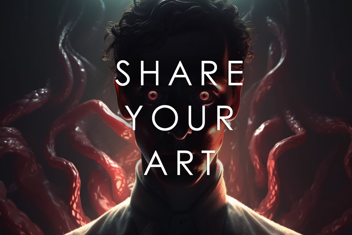 Show me some DARK ART.

⚫️ Tag your fellow artist dark artists.
⚫️ Images, no links please. 
⚫️ RT and like others if you want. 🖤

#art #digitalart