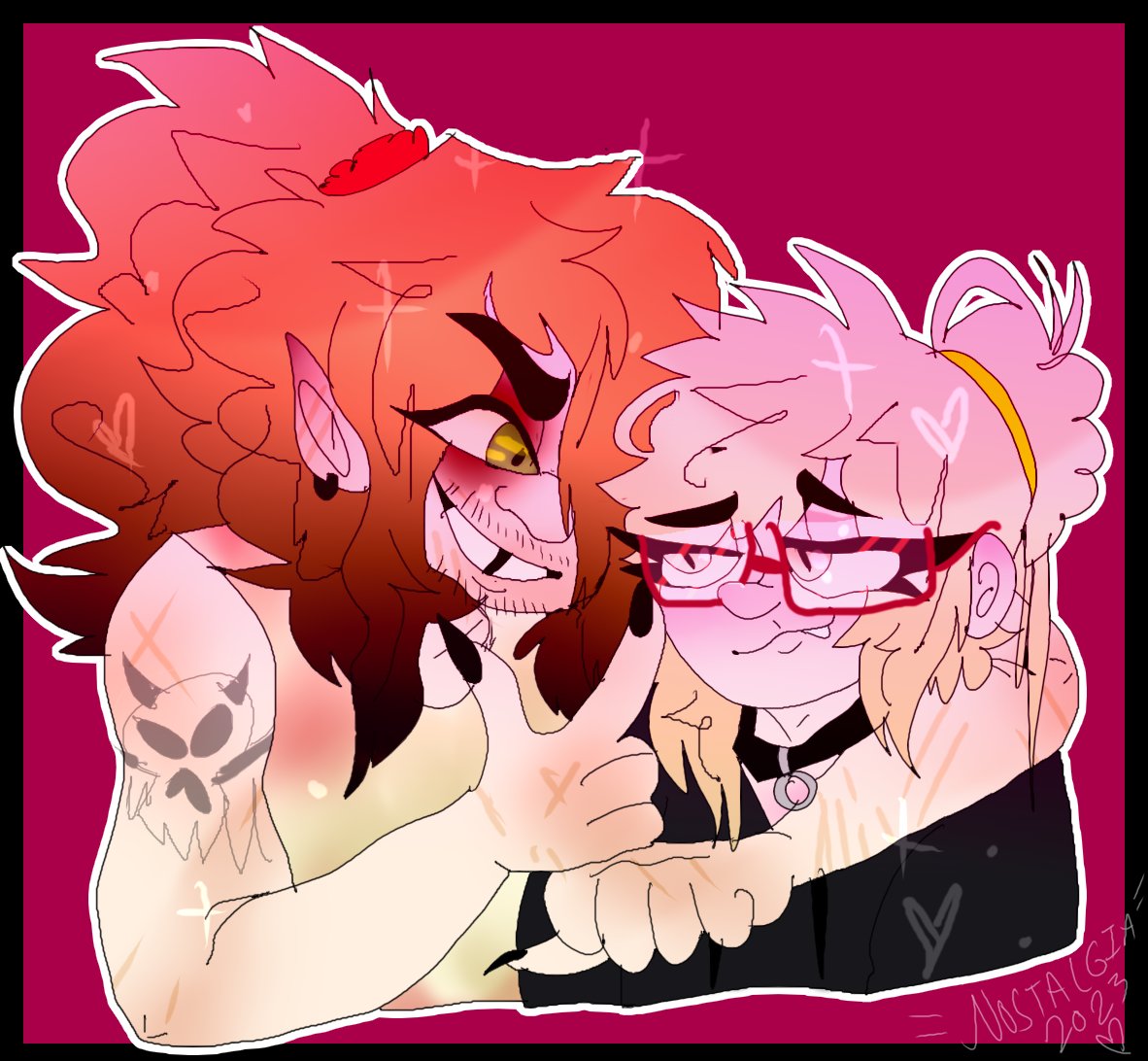 s3lf_entitled's tweet image. POV : I tell my bf about my special interest and he just looks at me gayly ! ~ Milo 
#tlmk #milomyers #osddsystem #systemart #digitalart #disssociativedisorders