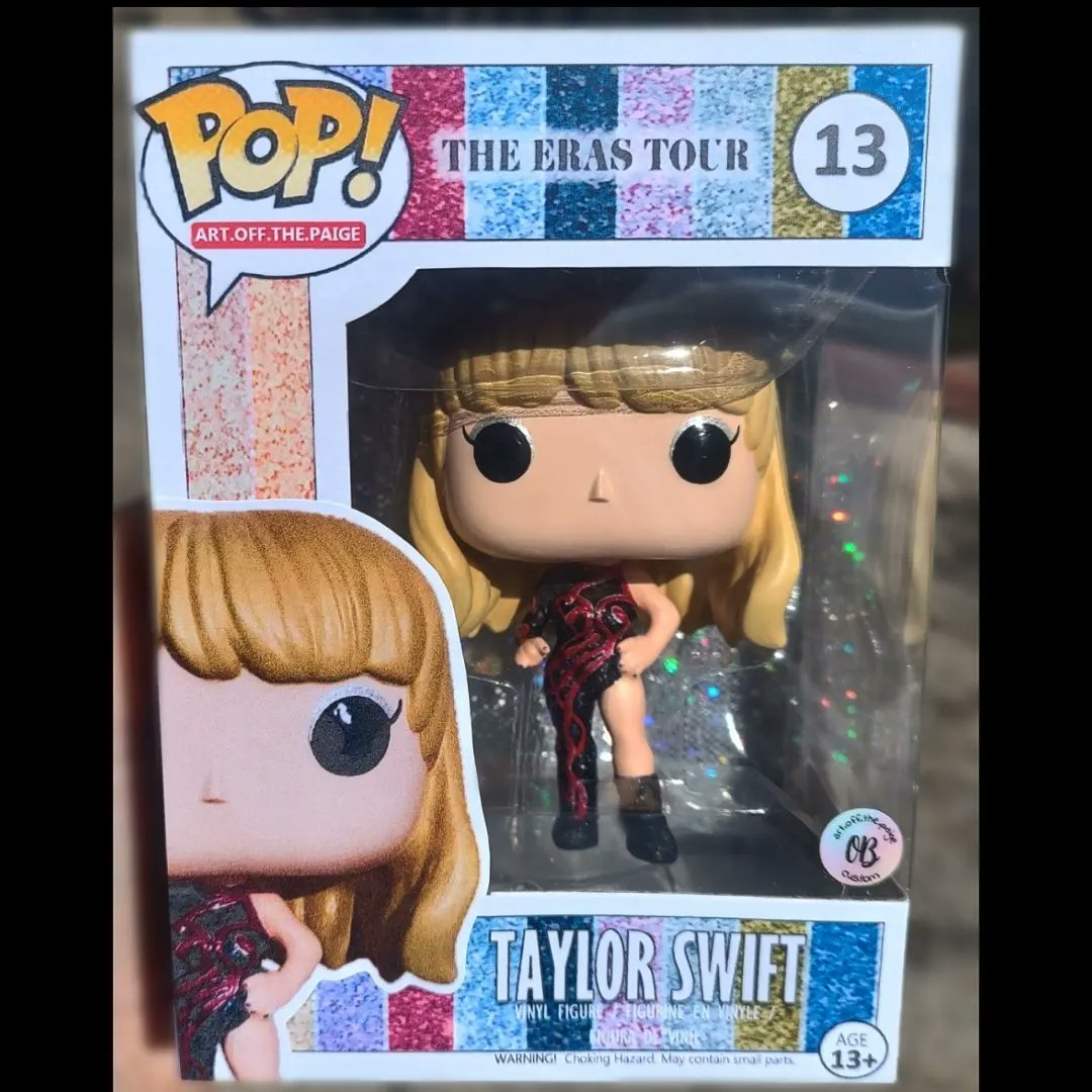 CUSTOM Taylor Swift Midnights Funko Pop made by ME 💙 #taylorswift #mi, pop  taylor swift