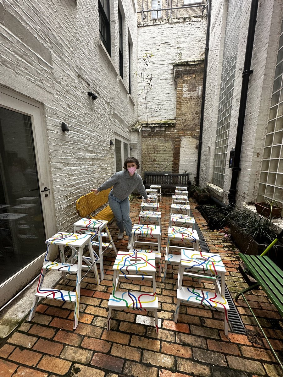 phil_mccormack's tweet photo. Getting ready for our #DonmarLOCAL Residency sharings tomorrow, in partnership with @HCANews and Alice Hallifax, @JordanaGol and @FreyjaWinterson https://t.co/HFnZPbx8rX