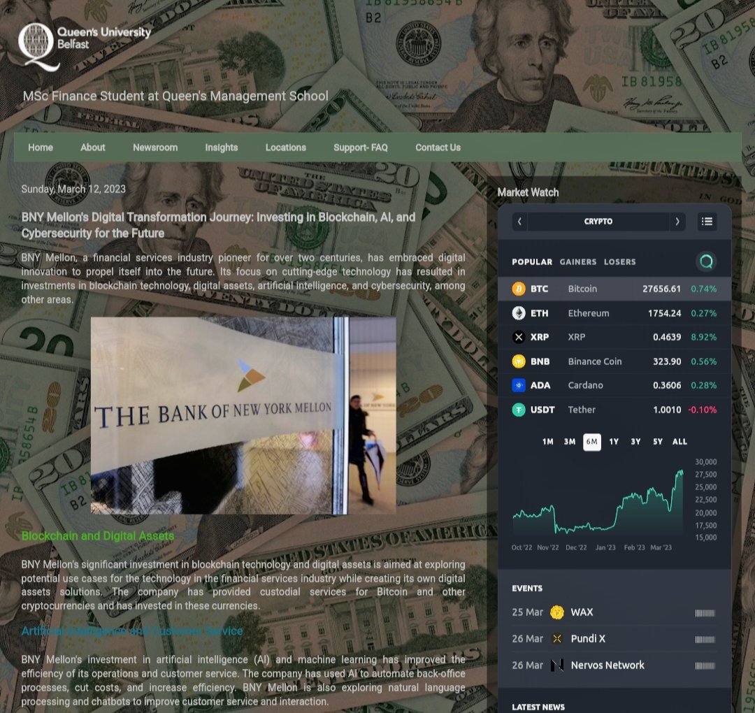 Update: My blog page now contains real time tickers of popular stocks/forex/crypto with all maturities charting, corporate events calendar, latest news updates and more. Check it out on: qubmscblogger.blogspot.com Hit 'Follow' on the bottom of the page if you like it!