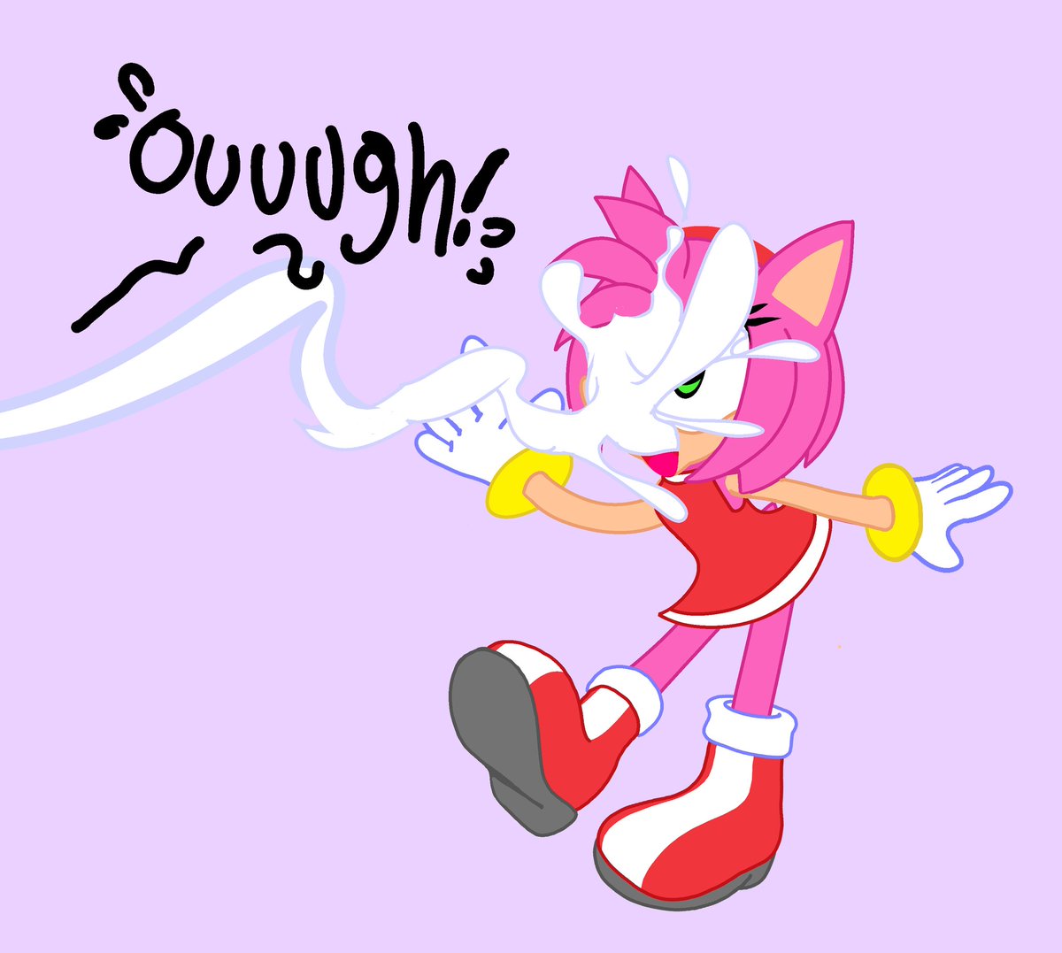 Amy rose fans be like