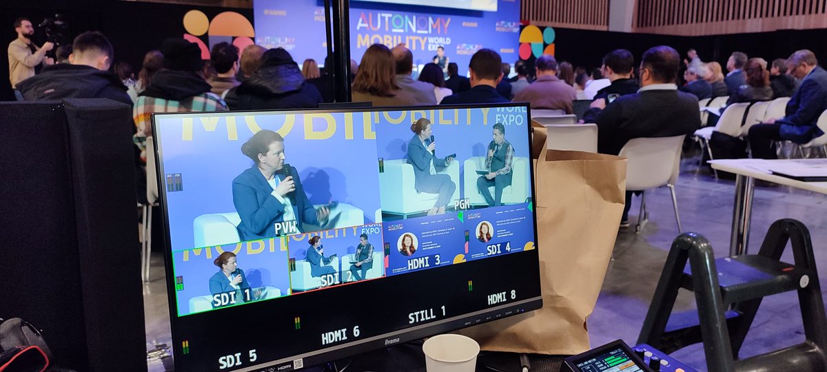 HopwoodMedia's tweet image. Snapshot of a few @AUTONOMY Moments at Autonomy Mobility World Expo 2023. #Paris 🇫🇷 #AMWE #AMWE2023 (22-23 March &apos;23)