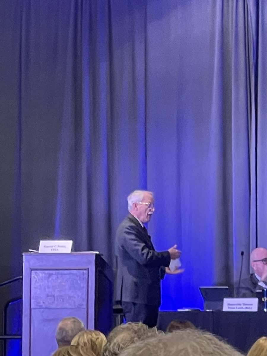 CA_ACFLS's tweet photo. Garrett Dailey asks panel 3 a question about Resist/Refuse issues in custody cases.
#2023springseminar #ACFLS https://t.co/RWLfVk6y3c