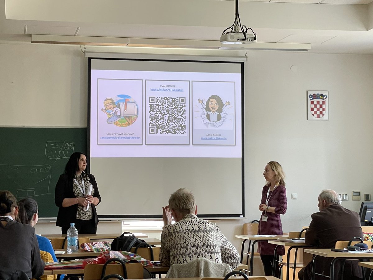 sanja_ps's tweet photo. First international conference #CALT: #CreativeApproaches to #learning and #Teaching #foozos Faculty of Education in #osijek @FOsijek #creativity & new approaches in learning and teaching https://t.co/ZRab0HyMeG
