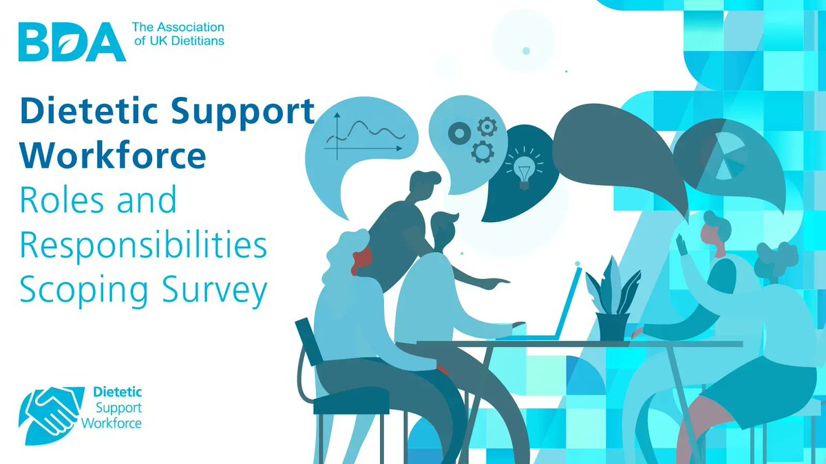 BDA_Dietitians's tweet photo. As part of our Workforce Development Programme, we want to understand the roles &amp; responsibilities of our Dietetic Support Workforce at each level of practice so we can provide enhanced guidance, support &amp; resources for this part of the Dietetic Workforce. https://t.co/lGcf6CSgU4 https://t.co/sxXtyReXUt
