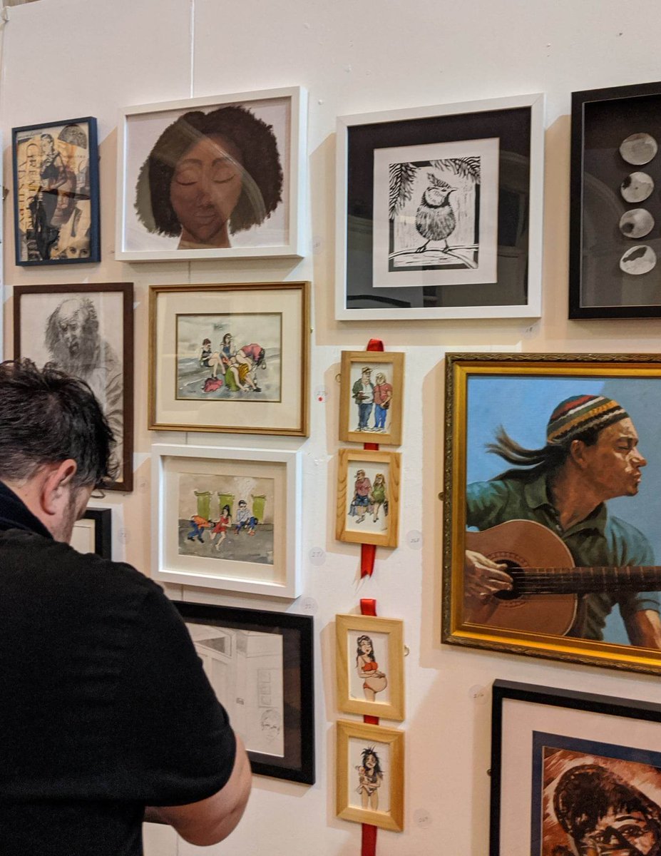 Great exhibition with an eclectic mix of artworks. 
G5 Studio Group based at <a href="/Newhampton/">NewhamptonArtsCentre</a> is proud to present the Art 4 All. A diverse collection of artworks from artists at all stages of their creative journey.
Exhibition continues-25 till 1 April 11-3pm  #wolverhampton #art4all