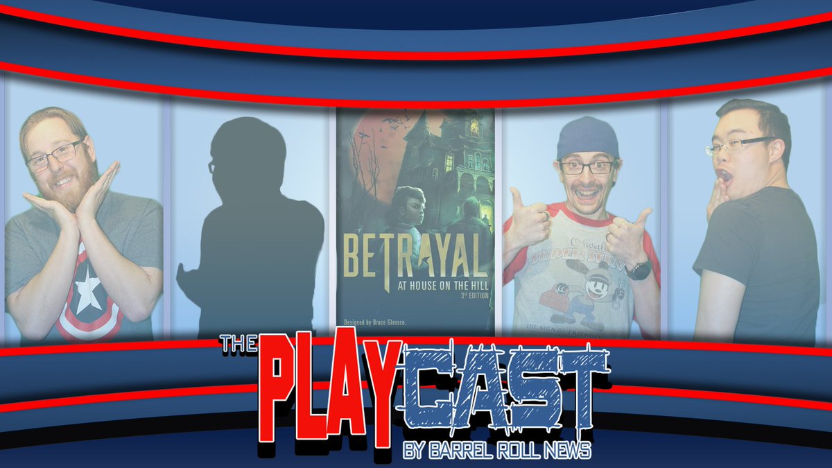 BarrelRollNews's tweet photo. We're playing Betrayal at House on the Hill for today's #PlayCast on an actual table top! Come watch us feel all Betrayed STARTING NOW!
#YouTube: https://t.co/0CuHB4bbVw
#Twitch: https://t.co/UTfpw6hvoS
#BoardGame #Tabletop #Betrayal https://t.co/XNreANtZd1