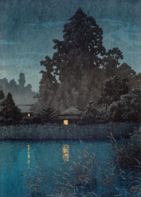 BellyRash's tweet photo. Hasui Kawase  (Japanese, 1883-1957) https://t.co/zyUab57jqK
