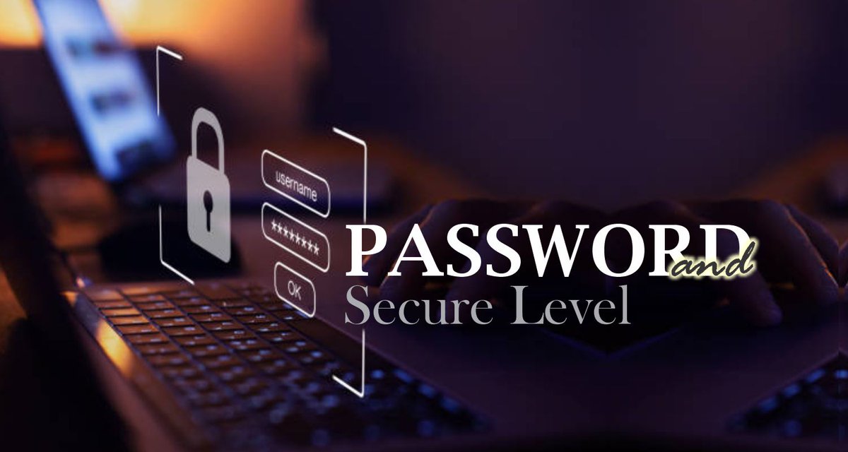 Bengstech's tweet photo. Password and Secure Level https://t.co/NrQP53rkbg #business #security #tech https://t.co/vcXJSjyRoM