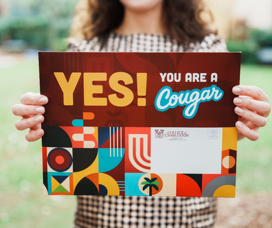 CofC's tweet photo. You're in! Now what's next? 🤷🏻♂️ Check out what the Next Steps are to OFFICIALLY join our Cougar community 👉🏼 https://t.co/SCt9JVkztj
#CofCBound #collegeofcharleston #cofc #charleston https://t.co/PHVMsILqvR