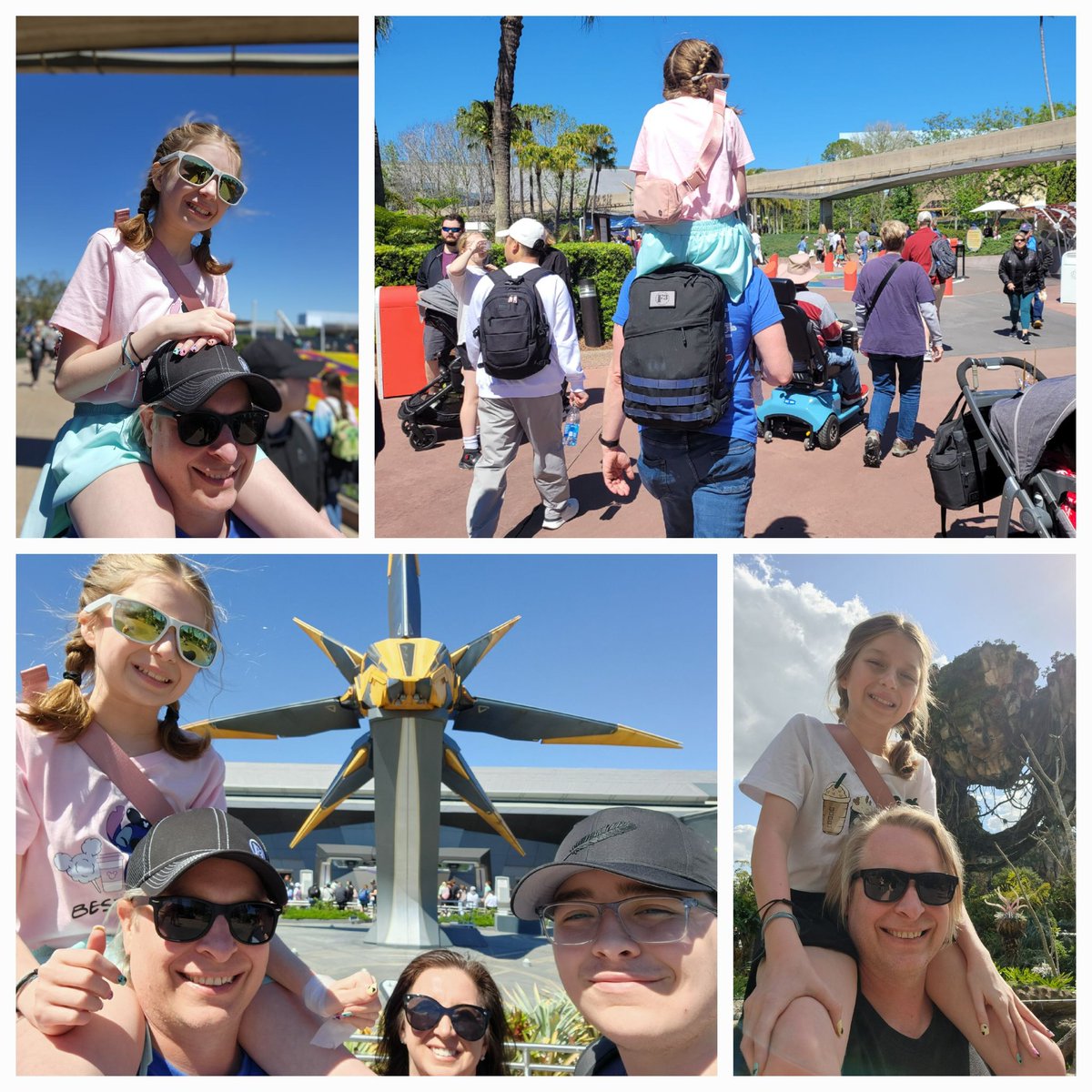 F3_Royale's tweet photo. Another great family vacation to @WaltDisneyWorld in the books. This might be the last year my Penny will make me carry her everywhere, but I'm privileged I can! You feel me @F3_ItalianJob? @F3Nation helped make that happen. #Live3rd https://t.co/kNg0BohNFB