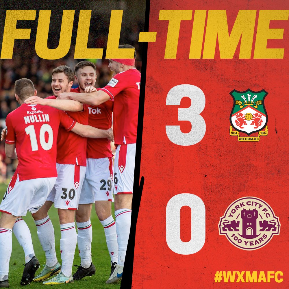 Wrexham Table 2024 - Mufi Tabina