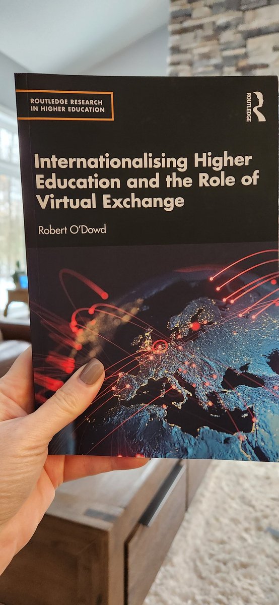 Looking forward to reading my new book, Internationalising Higher Education and the Role of Virtual Exchange!
#virtualexchange