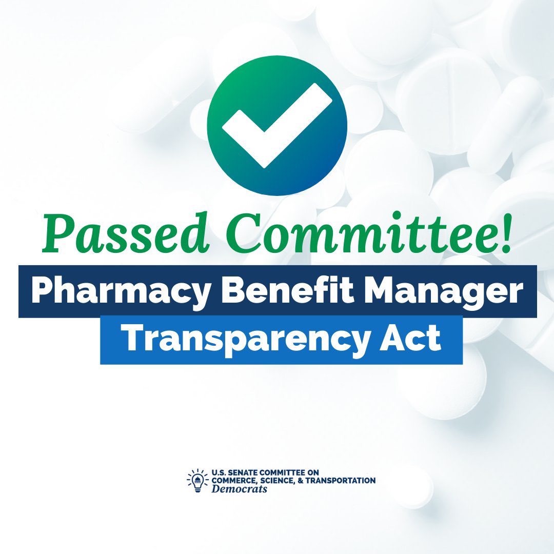 Drug prices have increased at an alarming rate – costing consumers their health and their budgets. 
 
My Pharmacy Benefit Manager Transparency Act will shine a bright light on the drug pricing marketplace and prevent unfair &amp; deceptive practices by PBMs that drive up drug costs.