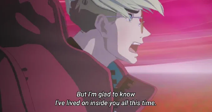 TRISTAMP EP 12 SPOILERS //////

not normal about this also, every time rem shows up i cried, every time vash gets to hear a thing from rem i cried. its like the only good thing about that memory hub space 