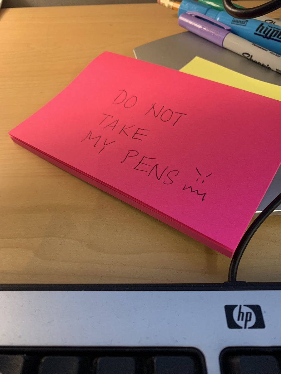 My lucky pen is gone. 😡 You’ve been warned…