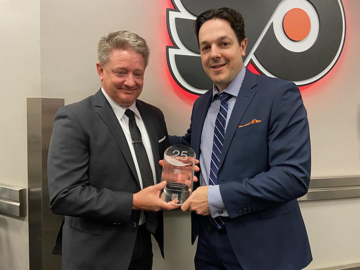 Christopher Howard on Twitter "RT billmeltzer The Flyers honored Tim