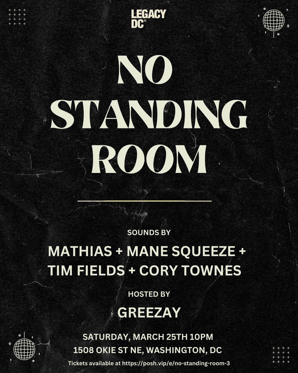 soundsbytfields's tweet photo. Meet me here tonight w/ @MathiasxDC + @Mane_Squeeze +@CoryTownes. Host by @Greeezay Doors open at 10pm! #NoStandingRoom tickets in this link! https://t.co/VSSSiQ30X8 https://t.co/N65twOZlku