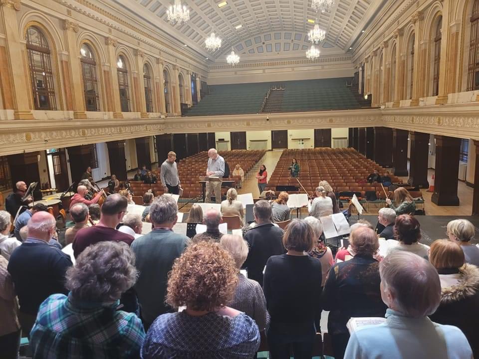 THIS EVENING. Looking forward to welcoming everyone later. 
Marymount University Hospice 
East Cork Choral Society 
Cork City Hall 
Elijah by Mendelssohn in Cork City Hall 
Cork Choral Community