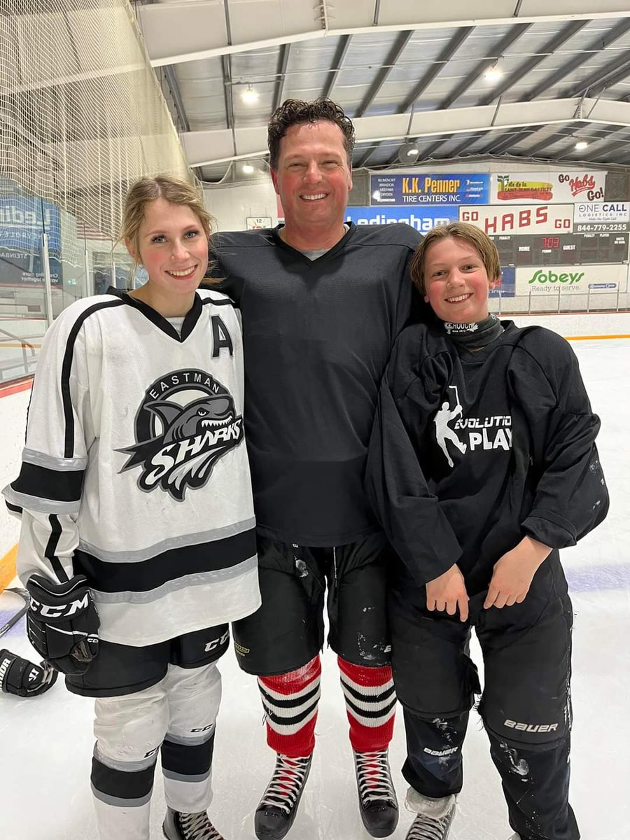 ManitobaSharks's tweet photo. Great final scrimmage Thursday night! It was an awesome year.🤍🖤 https://t.co/Q2qQf195Sf