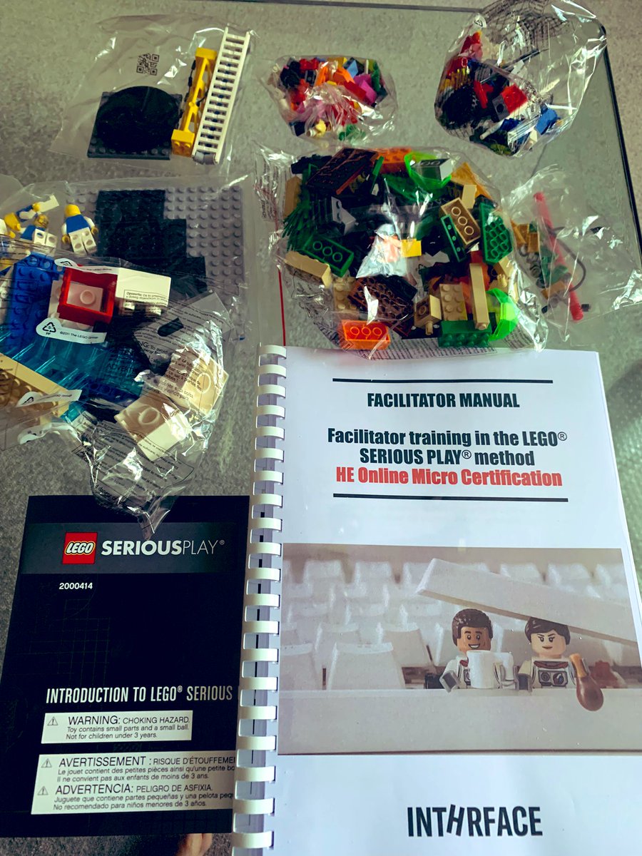 LauAnshul's tweet photo. The weekend just got more exciting as I have finally received my welcome pack (with pre-training activities) for the Facilitator Training in LEGO® Serious Play® next week #LSP #LegoSeriousPlay #Inthrface https://t.co/AMDVimzpmP