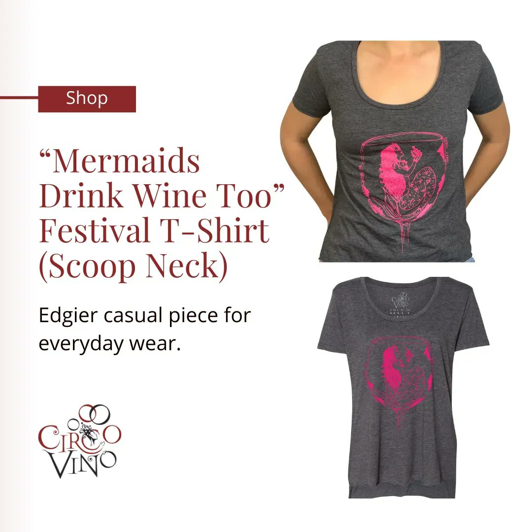 This nurturing image reminded us of wine’s healthful benefits and its intricate ties to Mother Nature. Its unique exaggerated drop tail hem, hemmed sleeves and raw edge make an edgier casual piece for everyday wear. 

Buy it here: buff.ly/408UjTz 

🍷 #circovino