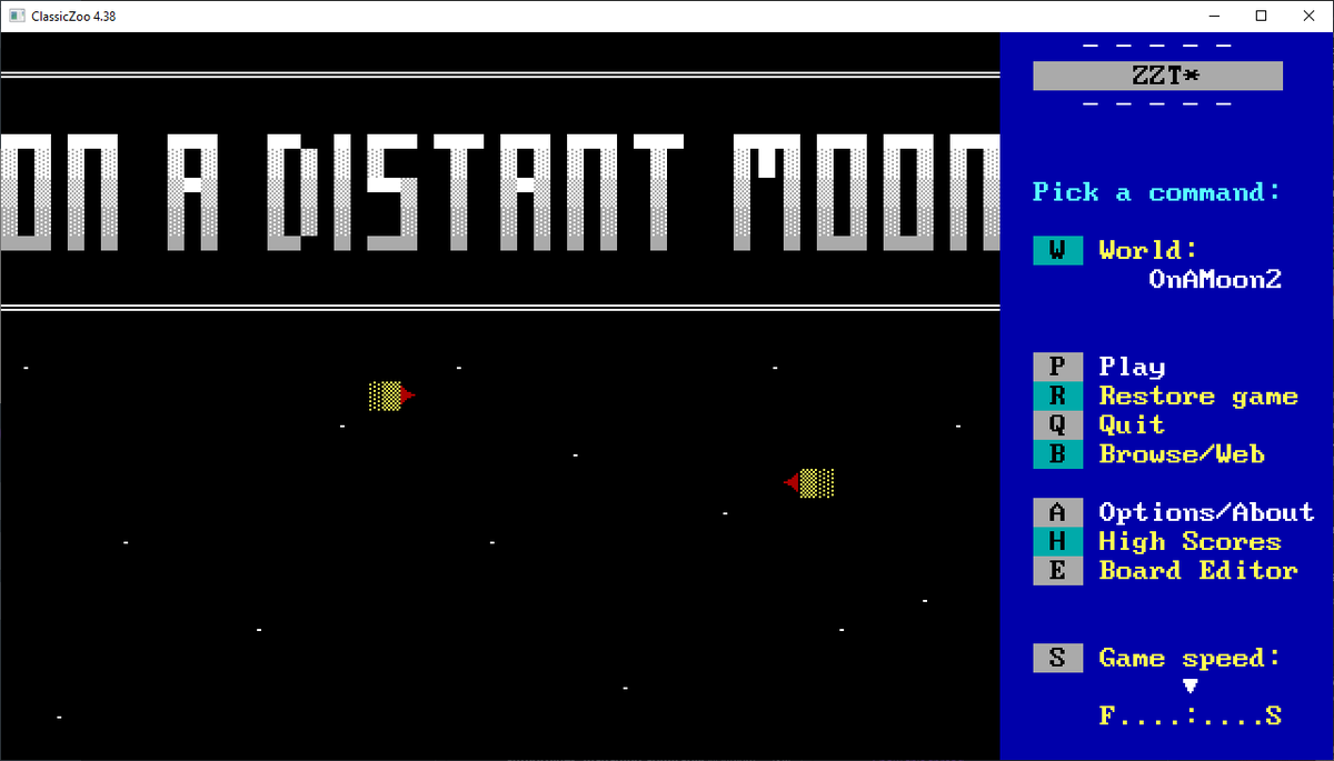 authorblues's tweet photo. ZZT Archaeology ♣️

On a Distant Moon first!

https://t.co/5CBERqxWK5 https://t.co/DnRaoiwtlu