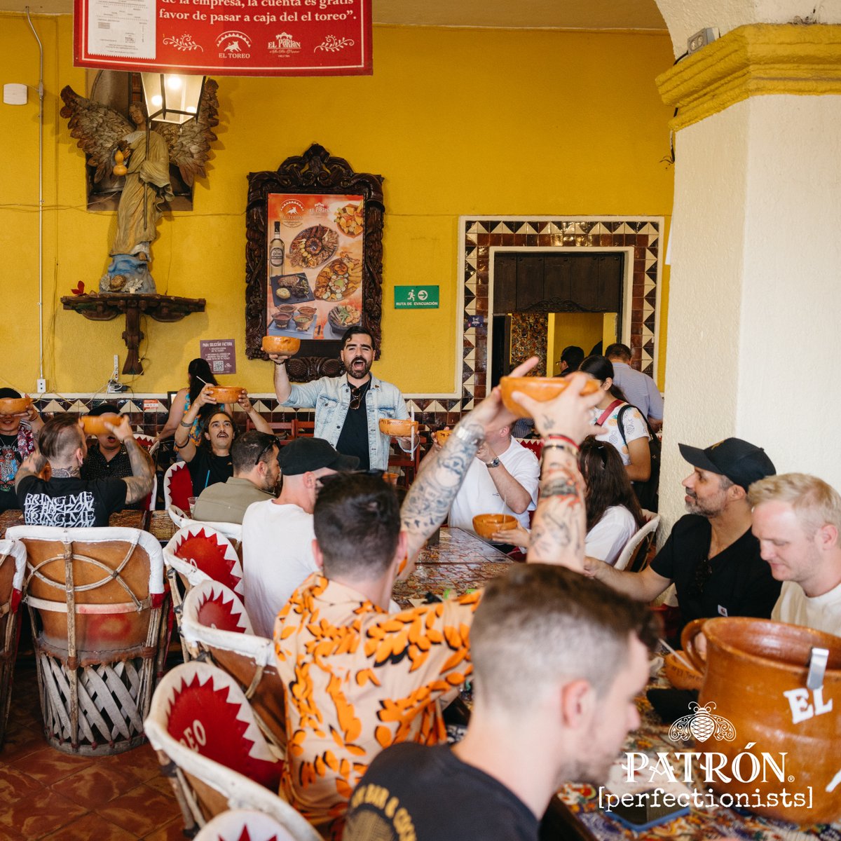 The #patronperfectionists have arrived! It felt as though the sun over Mexico burned brighter, filled with the formings of fast friendships and the anticipation of what this week unlike any other will bring. #patrontequila #mixologiademexico #ourhands #bartending