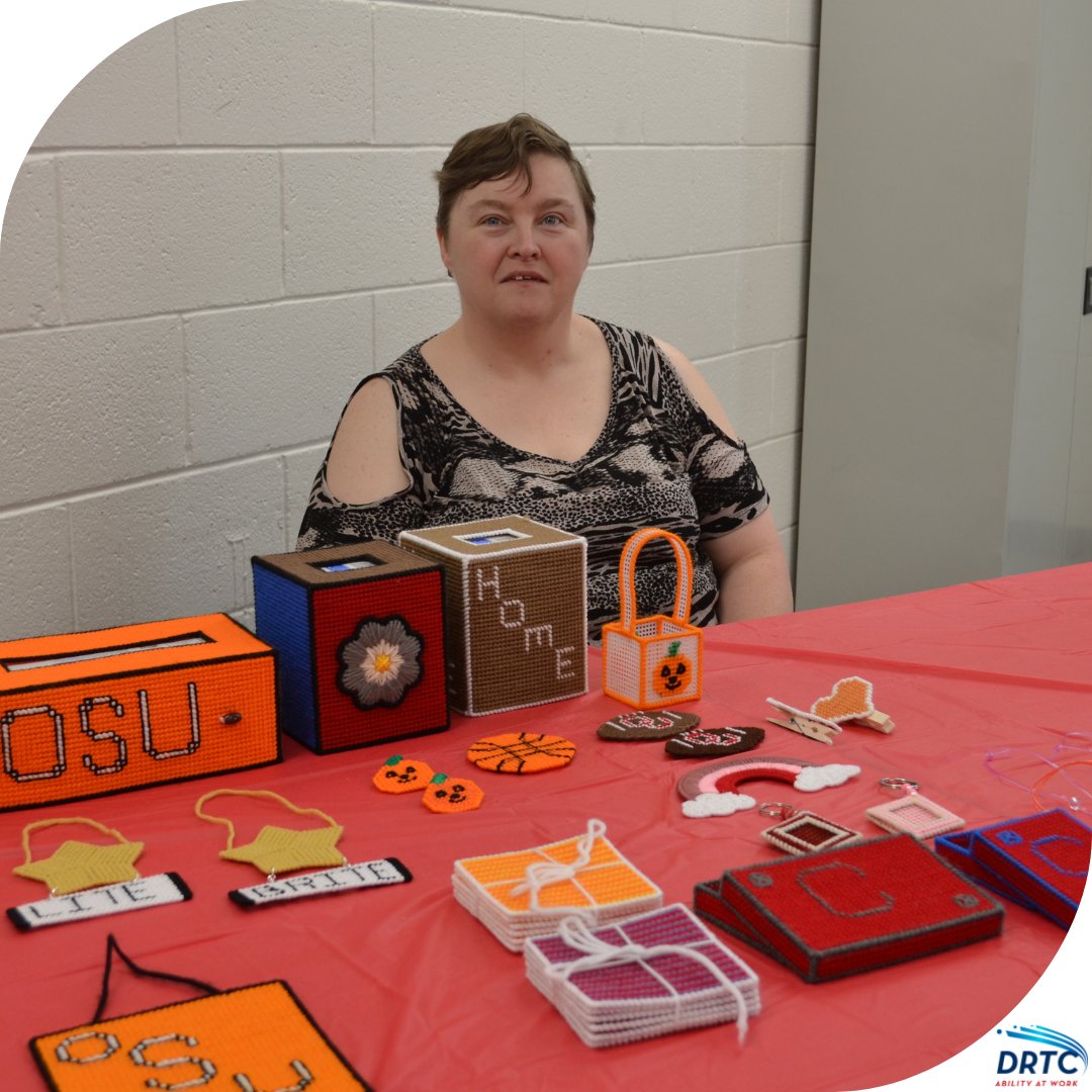 DRTCorg's tweet image. We kicked spring off on the right foot with a craft fair! Folks from DRTC design and sell their unique items to each other and DRTC staff 🎨🖼✨

#AbilityAtWork #CraftFair #WorkforceInclusion