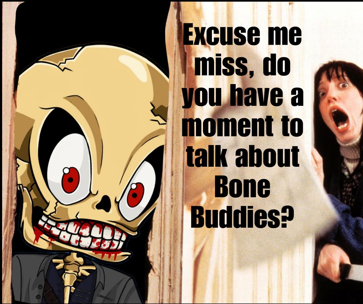 Have a great weekend!!
1 week till Bone Buddies
💀🩸🪓
<a href="/AlgoBones/">BONE BUDDIES - SHUFFLE IS LIVE</a> 
#AlgorandNFTs
