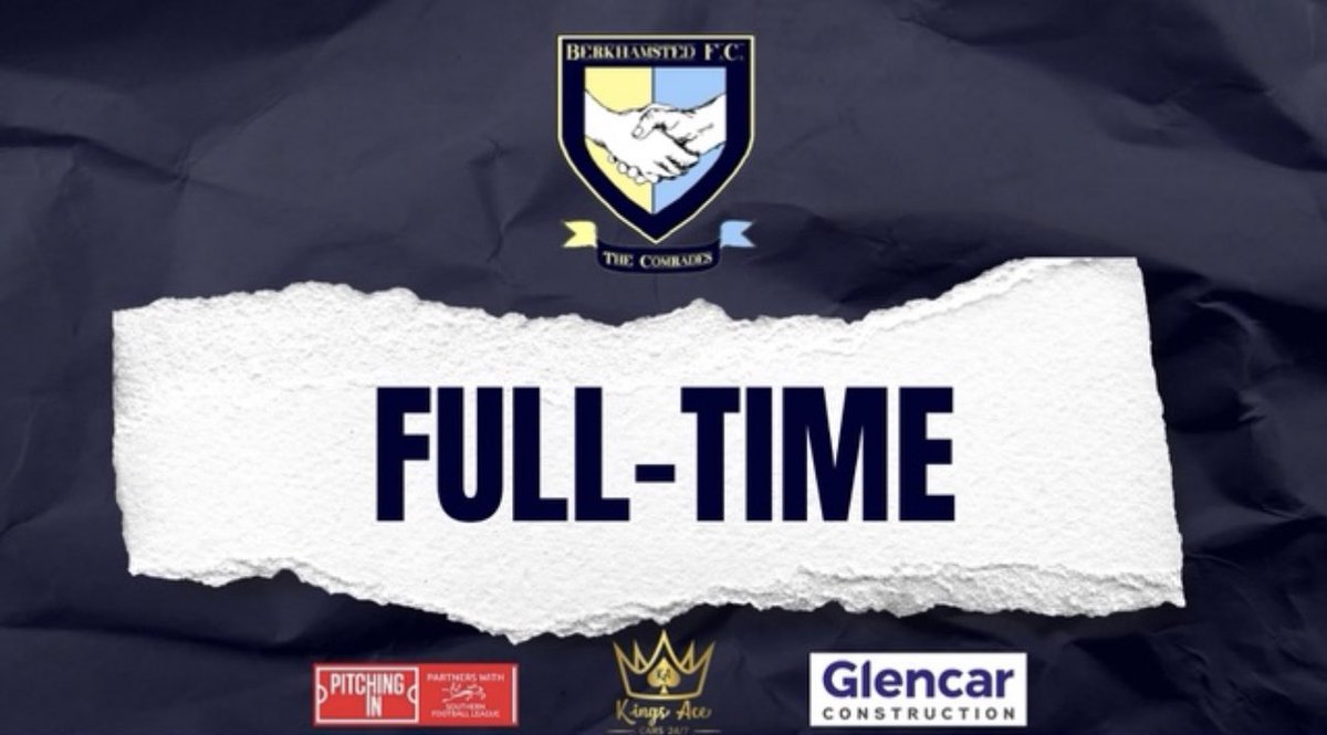 Hertford 3-1 Comrades