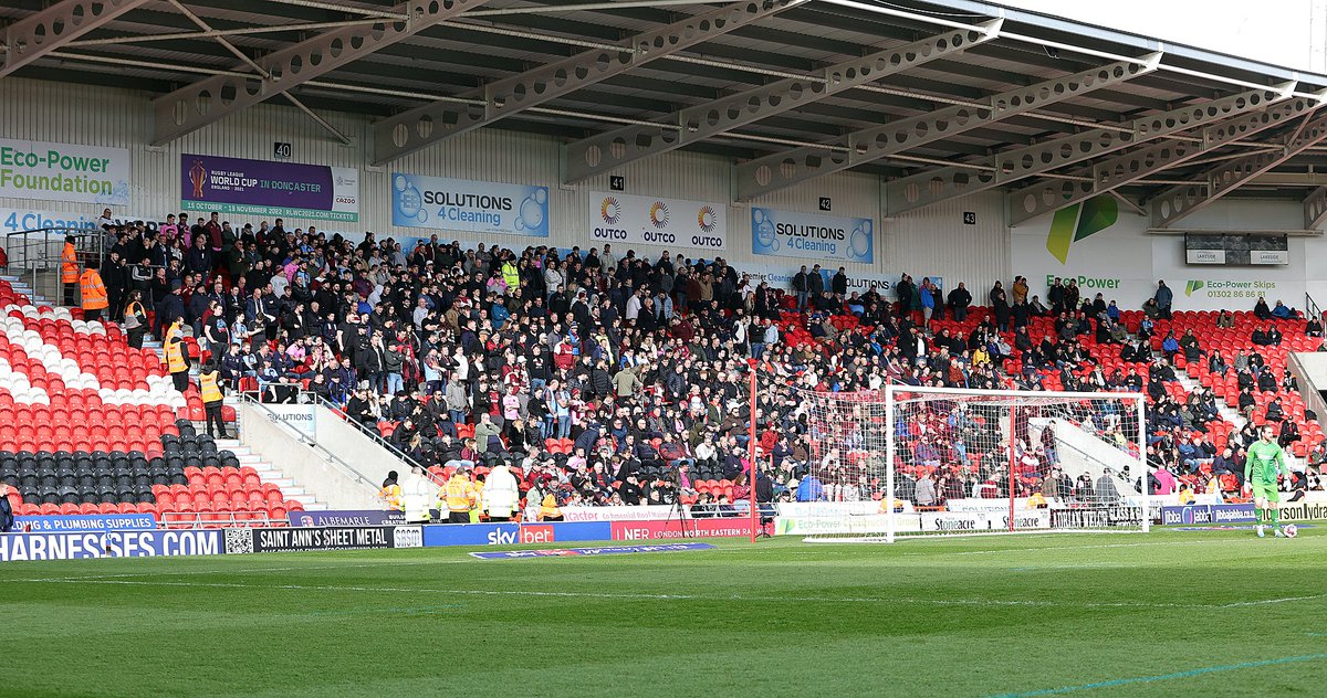 👏Fantastic support today #ShoeArmy - thank you. We'll need you again next Saturday!
#Together | #ntfc | #ShoeArmy 👞