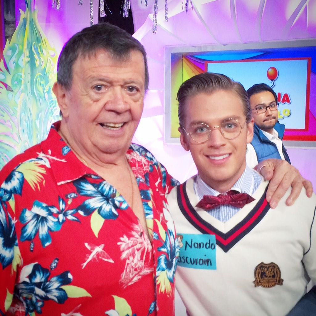 El Morin Team lamenta el sensible fallecimiento de Chabelo... paz para su alma. 🖤🕊️ (aquí un tb de cuando <a href="/Polo_Morin/">Polo Morín</a> fue al programa)