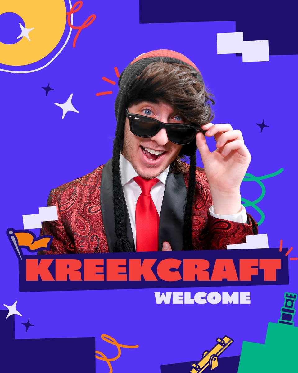 MisfitsGG's tweet photo. Welcome KreekCraft to Misfits! 🚀

We're so excited to announce that we've teamed up with @KreekCraft  and @karljacobs_ to launch a brand-new Roblox game studio called @pxl_playground! https://t.co/cQ4J0DkRqQ