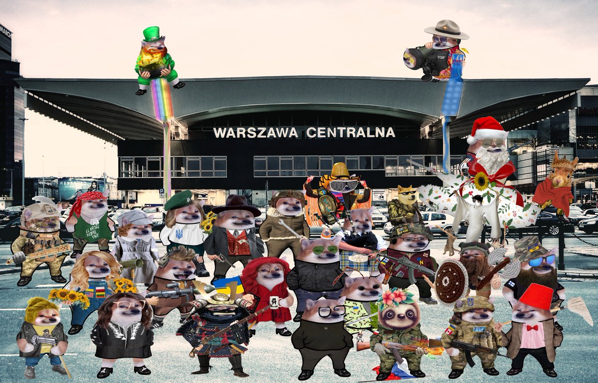 WeakNerve's tweet photo. During our last bit of travel near unnamed border regions we took on board a few more fellas after an intensive operation. Due to opsec, further details cannot be published at this time. 👀
Luckily, we have made it to Warsaw! Party!🥂
#NAFOfleet #ThisIsTheRailWay #FellaRail https://t.co/nI54526lv0