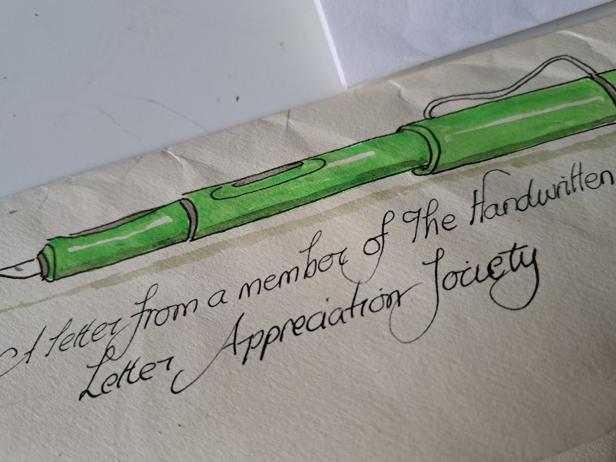 Just love receiving handwritten letters and this one was something special! From a fellow member of <a href="/letterappsoc/">Handwritten Letter</a>   Thankyou <a href="/thelonningsguy/">Alan Cleaver</a> you made my day😊 #postboxsaturday #yockenthwaitefarm #yorkshiredales